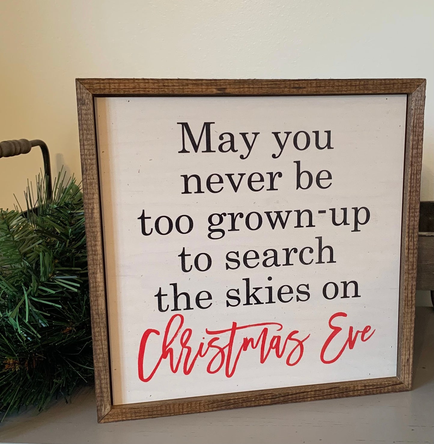 Christmas Decor Sign