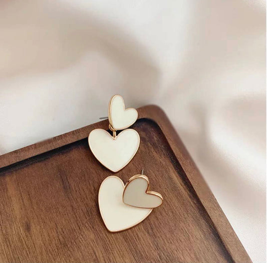 Double the Love Earrings