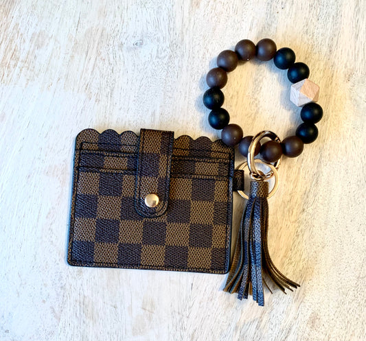 Wallet wristlet