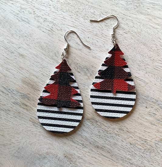 Plaid Tidings Earrings